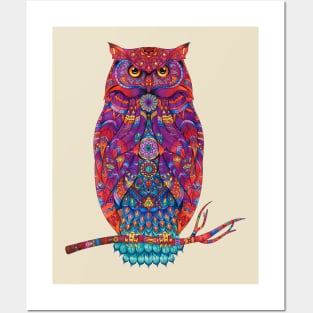 Owl Posters and Art